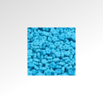 Sunflower Head Azur blau