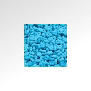 Sunflower Head Azur blau