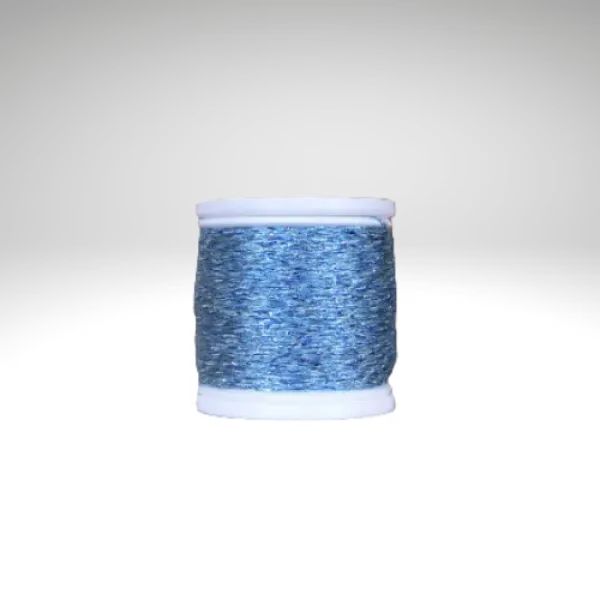 Bindaris Lametta Metallic Hellblau