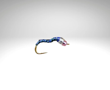 Bindaris Pfauengras Nymphe PF909 – Lila/Peacock Quill Türkis