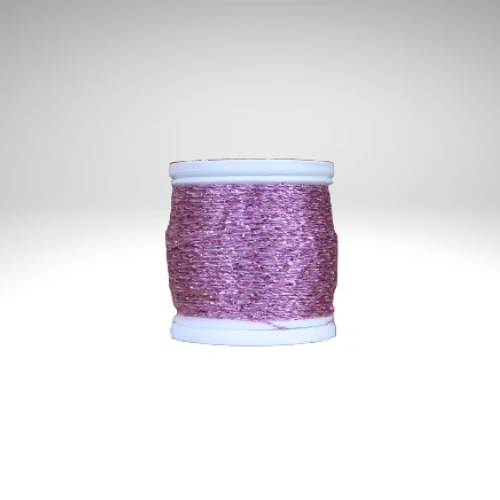 bindaris Lametta Metallic Coral rosa