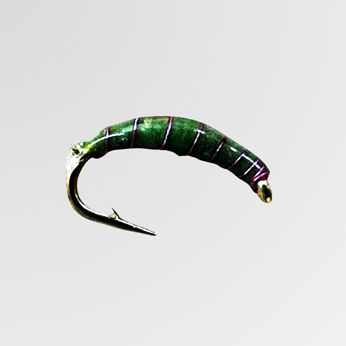 Bindaris Plankton Nymphe PL07 – Olive dunkel/Kupfer-Pink