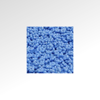 Sunflower head hellblau