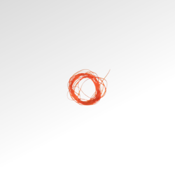 bindaris erstklassiges Body glass 0,8 mm in Rot