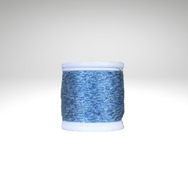 bindaris Lametta Metallic hellblau