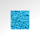 Sunflower Head Azur blau